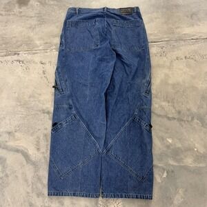 Vintage bugle boy Wide Leg Baggy Skater Denim Blue Pants 90s Y2K